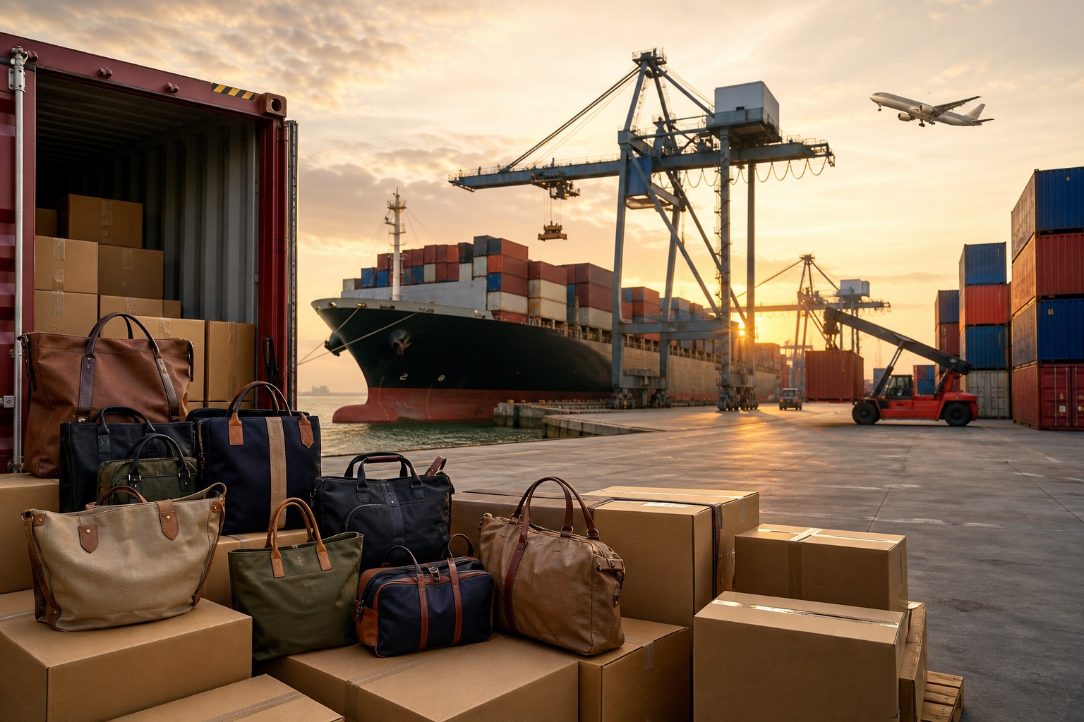 Bag Shipping and Logistics: FOB vs CIF Guide