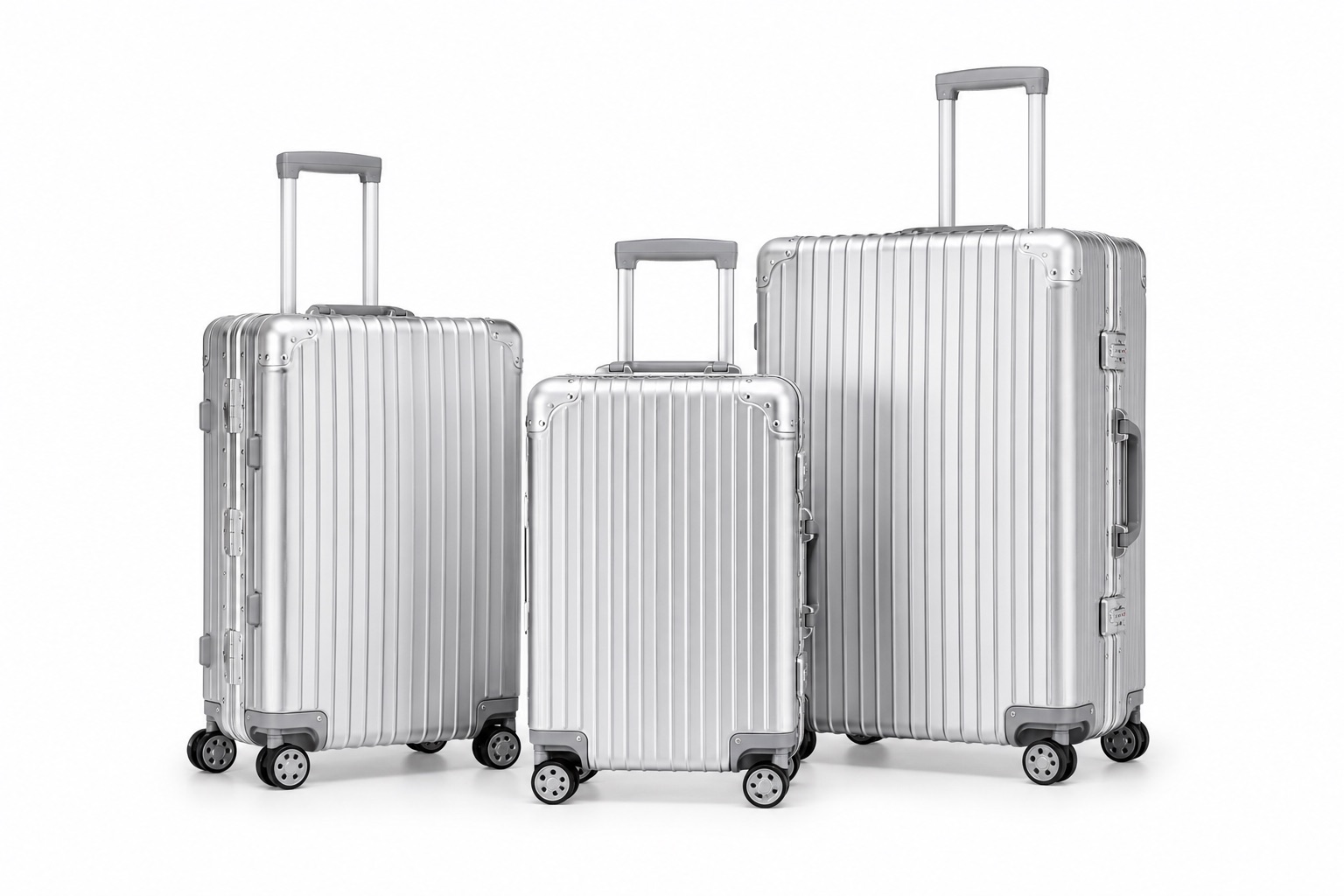 Aluminum Frame Luggage Set